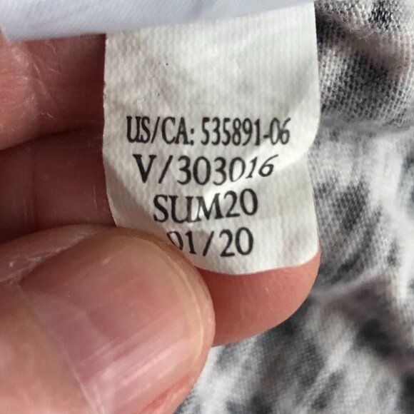 Banana Republic Leopard Print Malibu Cuff Sleeve T Shirt - NEW - Picture 9 of 9